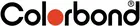 Colorbond logo with bold black letters and a red circle inside the “o,” plus a registered trademark symbol.